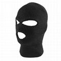 Personalized Ski 3 Hole Knit Acrylic Outdoor Balaclava Face Mask