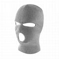 Personalized Ski 3 Hole Knit Acrylic Outdoor Balaclava Face Mask