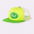 Trucker mesh caps organic snapback hats brim inserts plastic outdoor sport hat