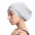 Women Sleep Hat Satin Lined Bonnet Beanie Premium Satin Silk Lined Beanie Hat 