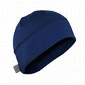 Customize Plain Running Beanie Hat Blocks 97% of UV Rays Breathable Dry fit Spor