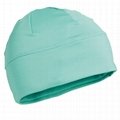 Customize Plain Running Beanie Hat Blocks 97% of UV Rays Breathable Dry fit Spor