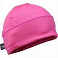 Customize Plain Running Beanie Hat Blocks 97% of UV Rays Breathable Dry fit Spor