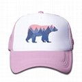 Kids Trucker Hat Boys And Girls 3-13 Year Old Bear Mountain Youth Mesh Hats 