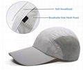 Dry Fit 100% Polyester Golf Hat Folded Cooling Mesh Baseball Hiking Climbing Cap