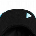 Custom Metal Patch Logo Snapback Hat Full Sublimation Printed Maple Leaf Hat Cap