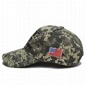 Trump Camouflage Election Hats Camo Baseball Hat With USA Flag