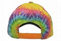 All Over Tie Dye Print Baseball Cap Adjustable Twill Cotton Sports Dad Hat