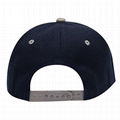 Wholesale Gradient color snapback cap sticker 6 panel trucker hat sports caps 3