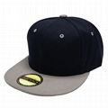 Wholesale Gradient color snapback cap sticker 6 panel trucker hat sports caps