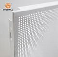 Decorative aluminum waterproof ceiling tile perforated metal sheet