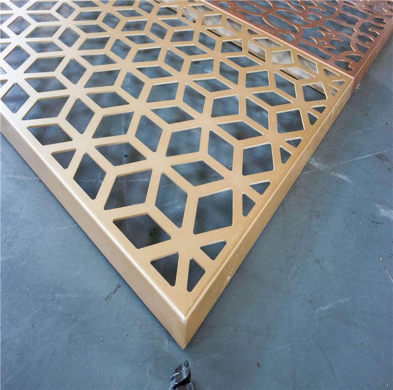 Aluminum Laser Cut Perforated Screen Panels And Decoration Partition Panel 5