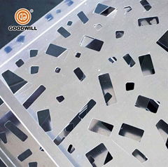 Aluminum Laser Cut Perforated Screen Panels And Decoration Partition Panel