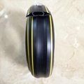 6.5 foot 2m Black and Yellow PVC Floor Cord Cover Cable Cover Cable Protector