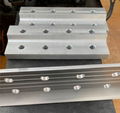 The steel ribbon joint clamp spot, the hoisting belt clamp plate 2