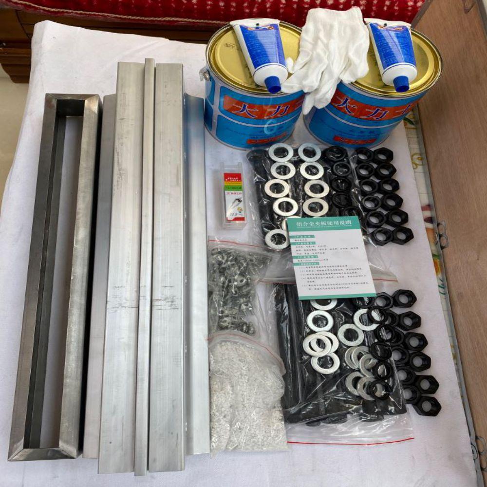 钢丝带接头夹具现货 提升带夹板 4