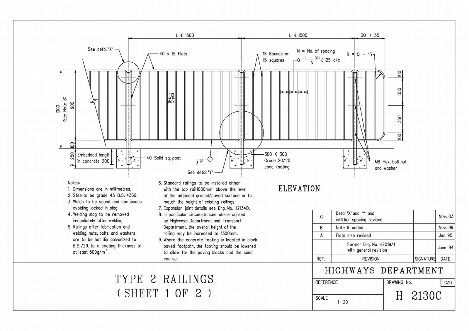 Hong Kong Lead water road railings river, guardrail, fence, Metal railing works 4