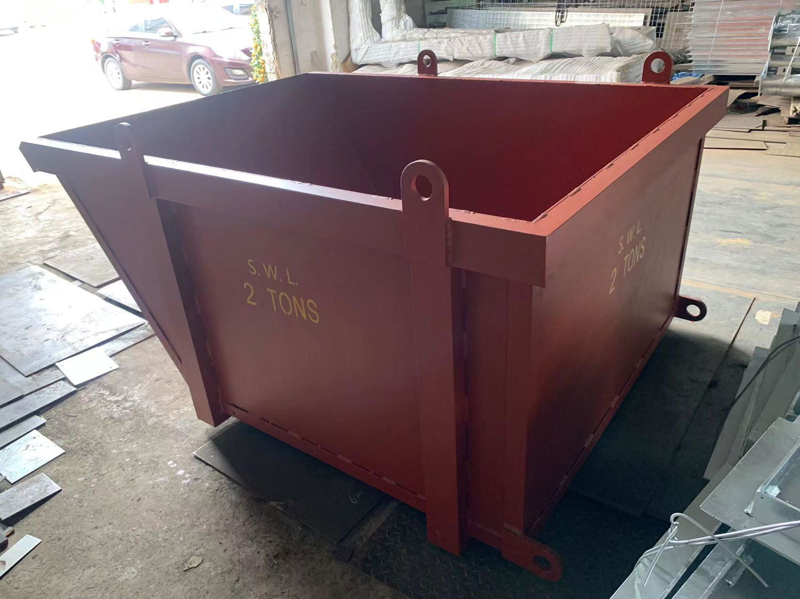 Hong Kong Garbage bucket/stone arrow bucket/Concrete bucket/Environmental bucket 2