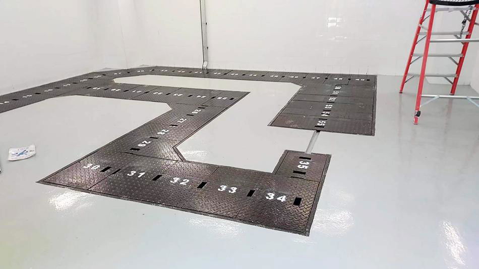 Hong Kong CLP，Lead water pattern plate cover line pit plate anti-skid