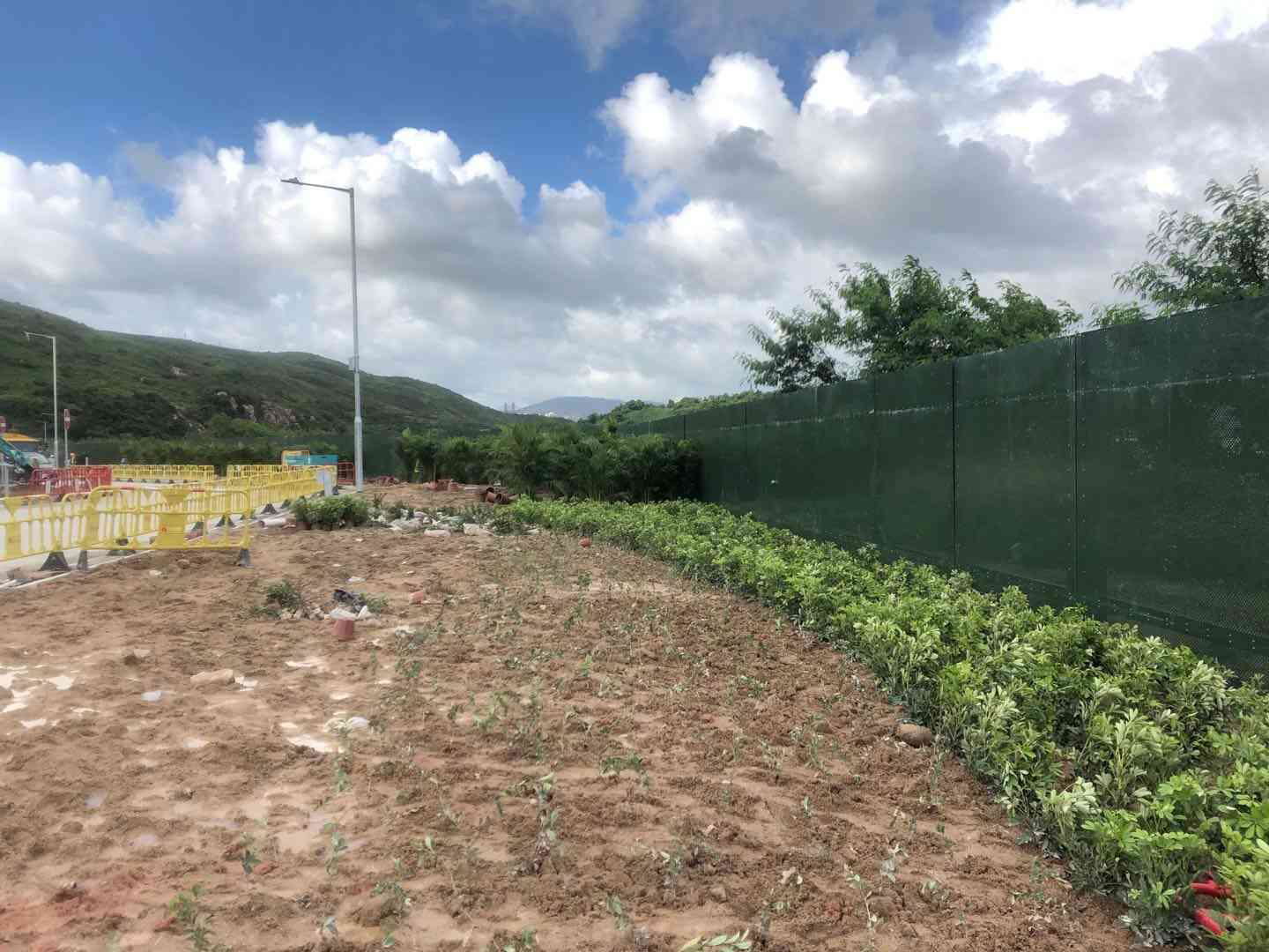 香港 铁闸门 隔离区大闸门 围栏 围街 铝吼板 铁器工程. 3