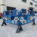  Road rubber guardrail - plastic guardrail - construction guardrail 3