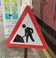 香港 道路指示牌 安全警示牌 道路施工牌 4