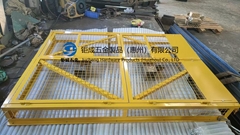 Hong Kong Golden Gate temporary net door Angle iron net door
