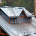 美朮館25系矮立邊金屬屋面 0.7mm氟碳漆鋁鎂錳板 鋁合金屋面板 5