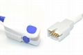Meditronic-Physio Control lifepack12 reusable spo2 sensor,DB9pin spo2 probe