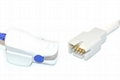 Meditronic-Physio Control lifepack12 reusable spo2 sensor,DB9pin spo2 probe