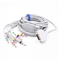 Fukuda Denshi Compatible CardiMax FX-7102 Direct-Connect EKG Cable  1