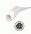MEK round 8pin compatible spo2 sensor spo2 pulse oximeter for patient monitor 8
