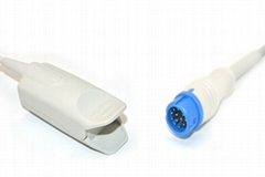 Mindray PM-5000/PM-6000/PM-8000 spo2 sensor,12pin