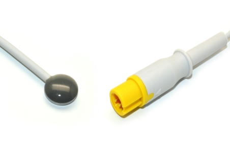 Mindray T5 Compatible Reusable Adult Skin Temperature Probe - 040-000057-00 1