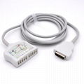 GE Healthcare > Marquette Compatible EKG Trunk Cable - 22341808 1