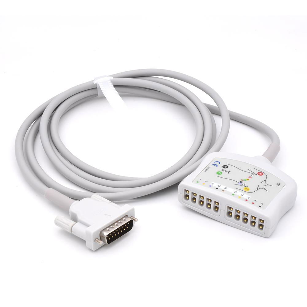 Philips M1770A/M1771A Compatible EKG Trunk Cable 