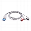 Philips Compatible ECG 3 Leadwires 1