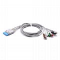 Philips Compatible ECG Leadwires with 5