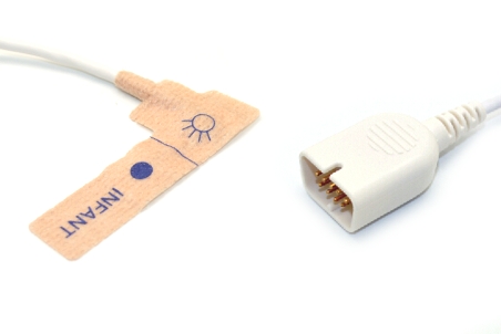 Nihon kohden TL-251T Adult/Neonate /Pediatric/Infant Disposable spo2 sensor,9pin 17