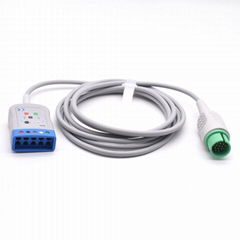 Spacelabs Compatible ECG Trunk Cable - 700-0008-06