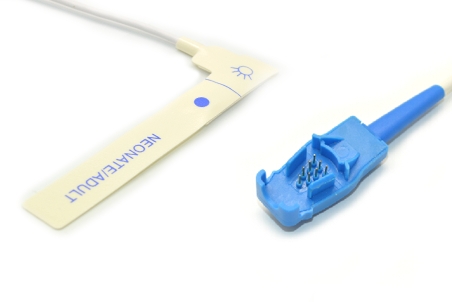 GE OxyTip OXY-AF-10 Adult/Neonate Disposable spo2 sensor 9