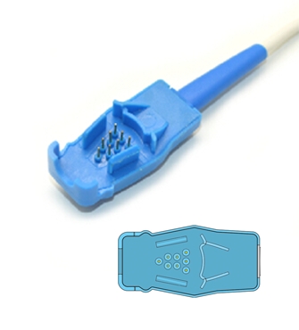 GE OxyTip OXY-AF-10 Adult/Neonate Disposable spo2 sensor 11