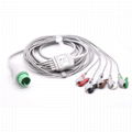 Spacelabs Compatible Direct-Connect ECG Cable 5 Leads Grabber