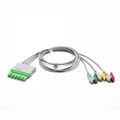Draeger Compatible ECG Leadwire 3 Leads Grabber