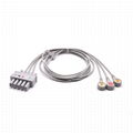 ECG Leadwire 3 Lead Snap Compatible