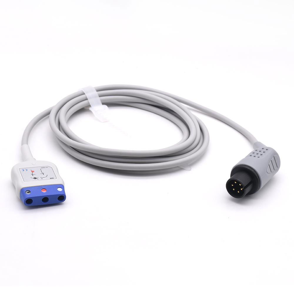 DIN Style Compatible ECG Trunk Cable