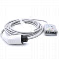 AAMI Compatible ECG Trunk Cable for 5 Lead IEC 1