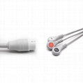 Philips Compatible One-piece ECG Cable 3