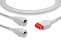 Reusable GE Marquette Edwards compatible IBP adapter cable