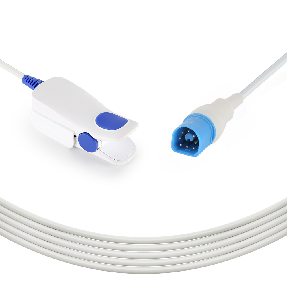 Goldway UT6000A G3 reusable spo2 sensor,8pin spo2 pulse oximeter 1